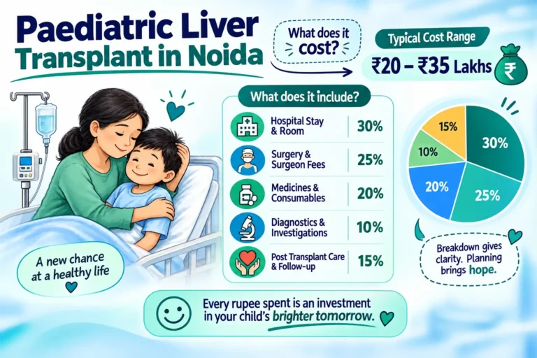 What Does a Paediatric Liver Transplant in Noida Cost? Typical Price Range and Itemised Breakdown