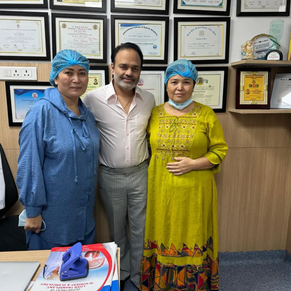 International patients with Dr Vishal Kumar Chorasiya