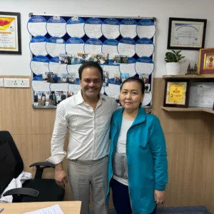 International patients with Dr Vishal Kumar Chorasiya